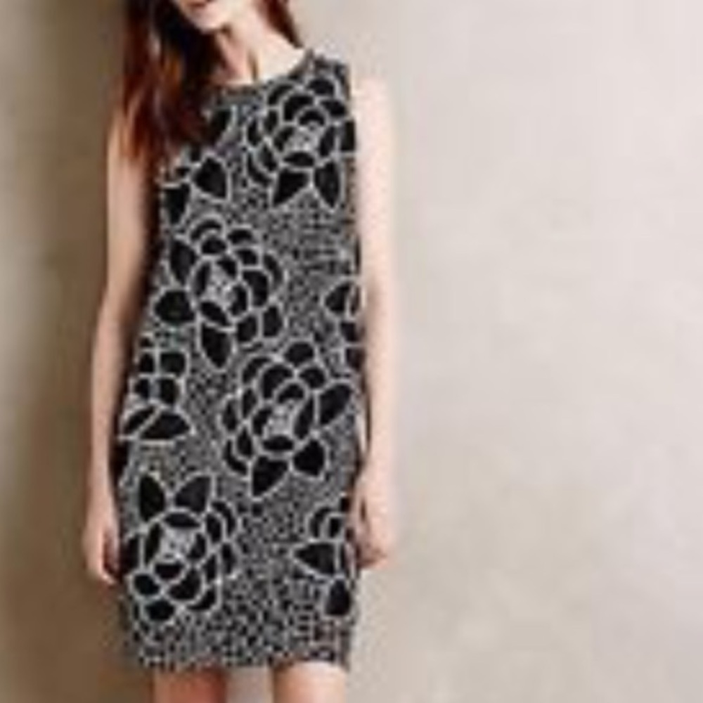 Anthropologie shift dress 0p